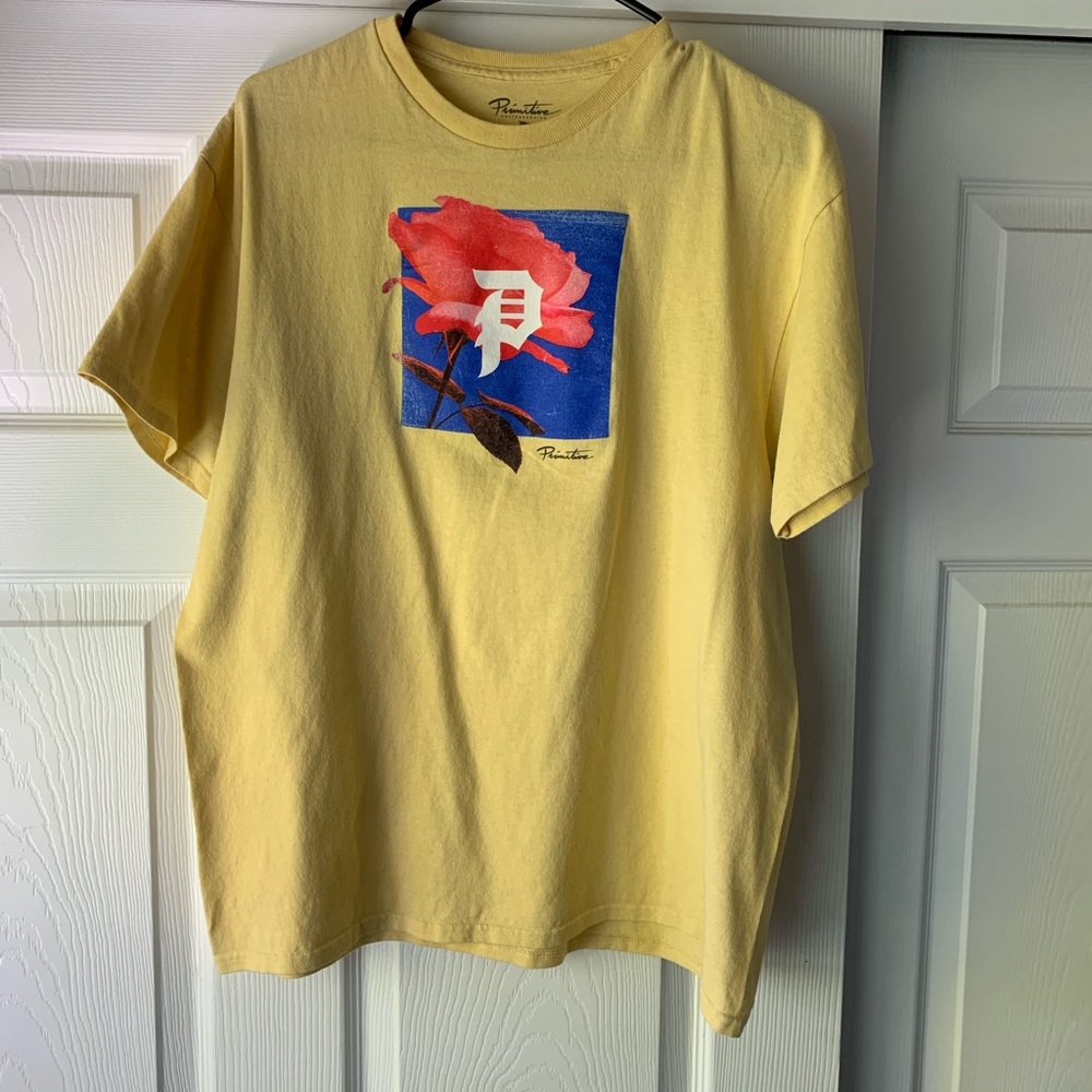 Primitive Yellow Graphic Tee